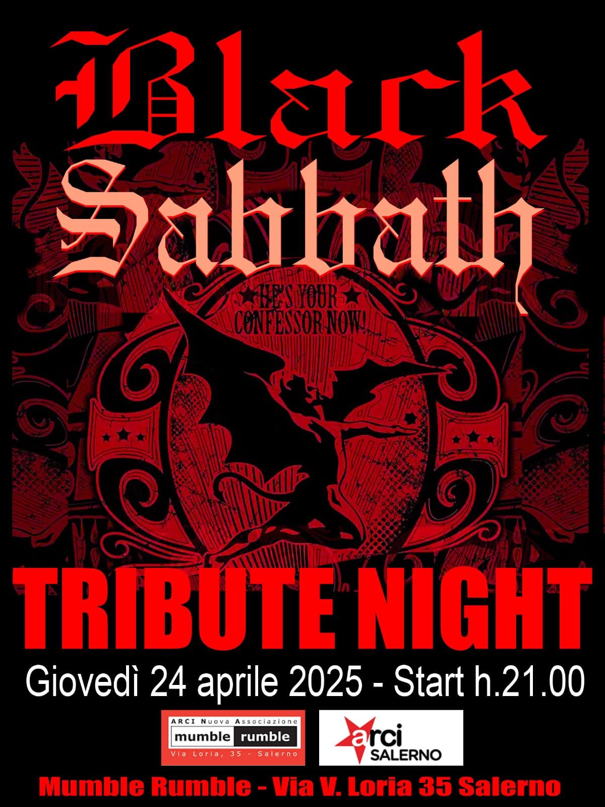 Tribute Night To Black Sabbath 