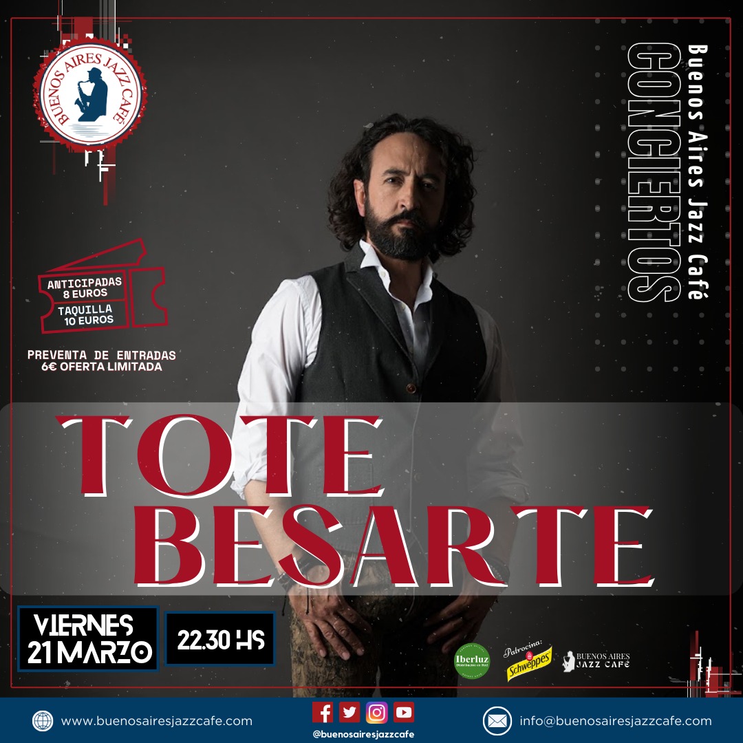 Conciertos Baires – Tote Besarte