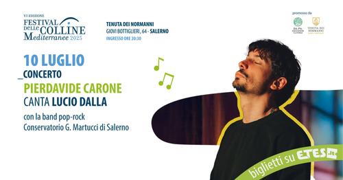 Concerto Pierdavide Carone Canta Lucio Dalla