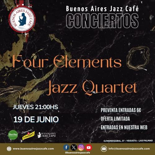 Conciertos Baires – Four Elemnts Jazz Quartets