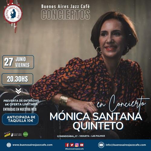 Conciertos Baires – Mónica Santana Quinteto